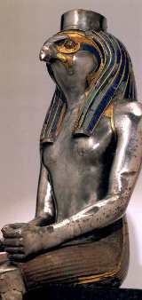 エジプトの隼頭神像